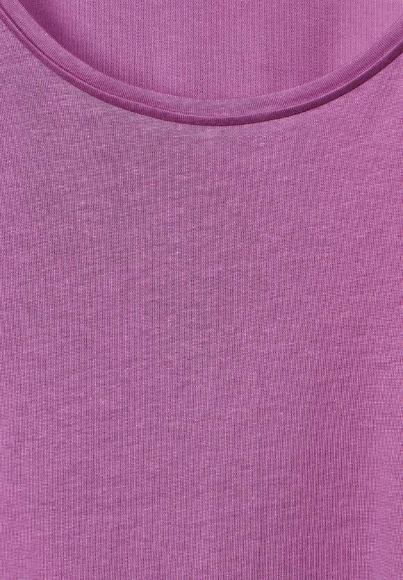 Meta Shirt Online-Shop | - STREET Lilac Damen in ONE STREET Basic Unifarbe ONE