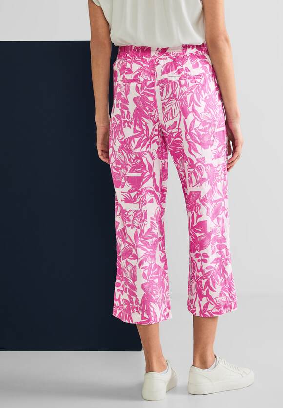 STREET ONE Loose Fit Leinenhose Damen - Style Emee - Light Oasis Pink | STREET  ONE Online-Shop