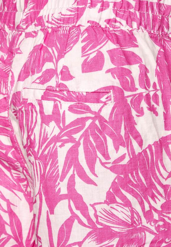 STREET ONE Loose STREET Online-Shop Fit Style Pink Oasis - | ONE Leinenhose Emee Light Damen 