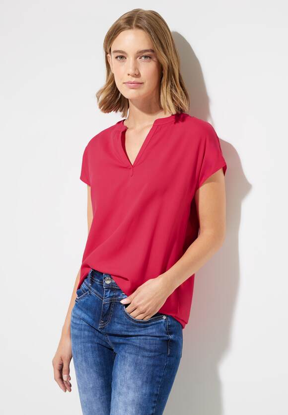 STREET ONE STREET Intense Softe Coral Shirtbluse ONE | Online-Shop Damen 