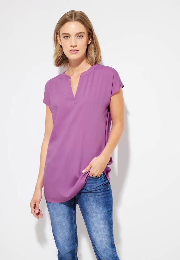 in Shirt - Fresh Unifarbe Green STREET Gentle ONE Damen Softes Online-Shop | STREET ONE