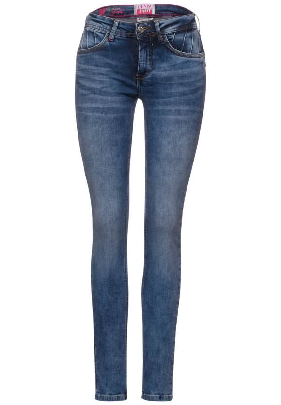 Slim fit jeans in lichtblauw