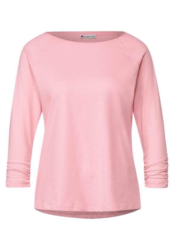 Arm mit - Online-Shop Style ONE ONE STREET Soft Damen Rose STREET Shirt gerafftem - Mina | Legend
