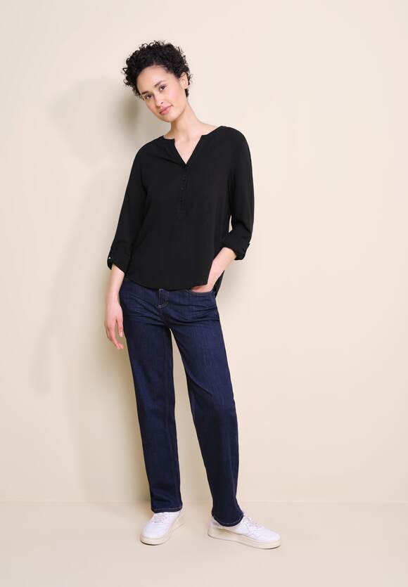 STREET ONE ONE Bamika in Damen Unifarbe | Online-Shop Black - STREET - Bluse Style