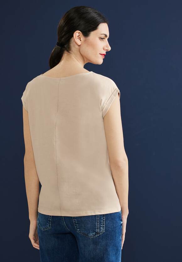 ONE | Damen Light T-Shirt ONE Partprint STREET Online-Shop - Smooth Sand STREET