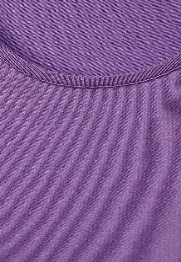 STREET ONE Damen | - Lupine - STREET Lilac Online-Shop Style Basic Ivy ONE Longshirt
