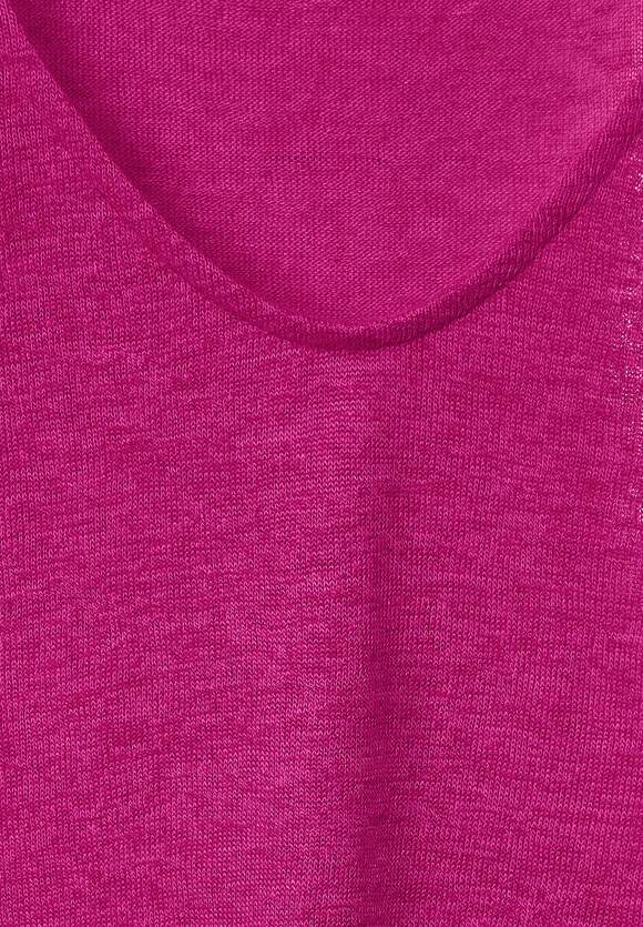 Online-Shop Damen | STREET Pink Basicshirt - Leinenlook STREET in ONE Oasis ONE