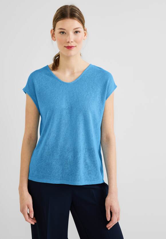 Style Bonny Damen - Fit - Deep Blue | STREET ONE ONE Online-Shop STREET Hose Loose