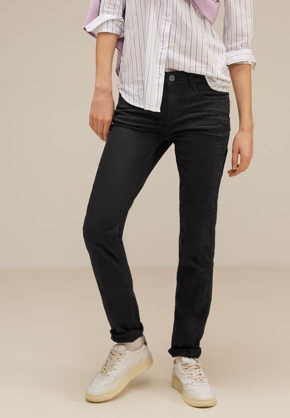 Street One Casual fit thermo-jeans
