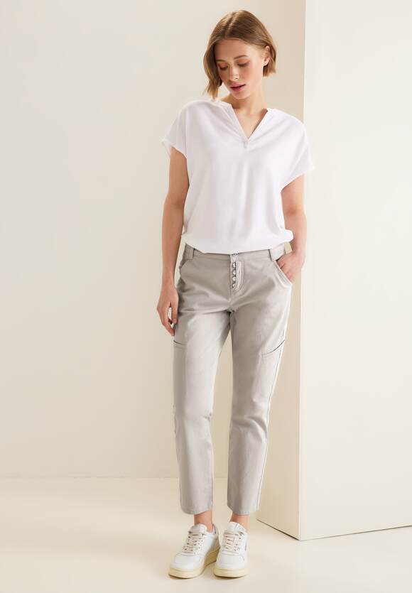 - Grey ONE Fit Hose Style Damen STREET STREET | Chalk Bonny Online-Shop Loose - ONE