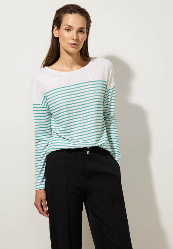- STREET Shirtjacke Anthracite - STREET Jacy Offene Damen Style ONE Online-Shop ONE | Melange