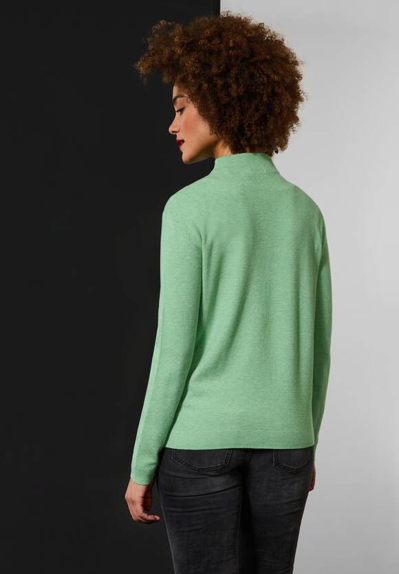 Mint ONE - Melange Struktur Clary mit ONE Online-Shop | STREET Pullover Damen STREET