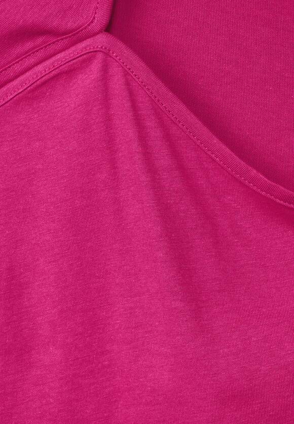 STREET in | STREET Online-Shop Damen Basic Nu - Pink Unifarbe T-Shirt ONE ONE