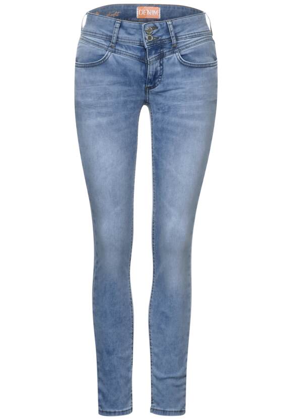 Lichtblauwe slim fit jeans