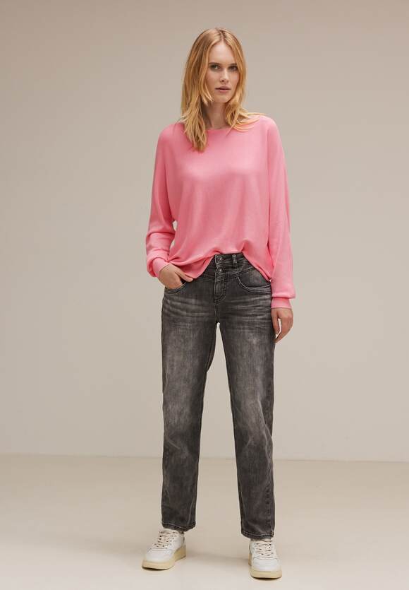 - Legend STREET Unifarbe - Pullover Soft in Damen Online-Shop | ONE Rose Style ONE STREET Noreen