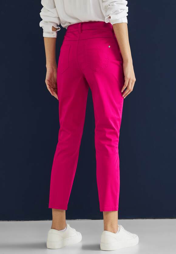 STREET ONE Casual ONE Online-Shop Damen - Pink Hose | Seidenoptik Nu Fit STREET Yulius - Style