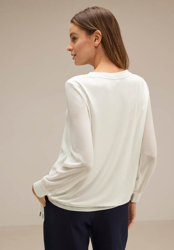 ONE Shirt Chiffon - ONE Off STREET Online-Shop White Damen | STREET