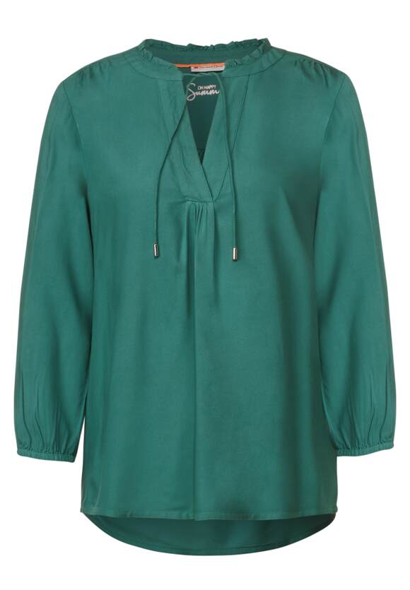 | - STREET Online-Shop mit 3/4 Green Bluse ONE Ärmel ONE STREET Damen Lagoon