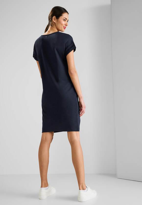 Online-Shop Easy Kleid | Damen Jersey STREET ONE Deep ONE - Blue STREET