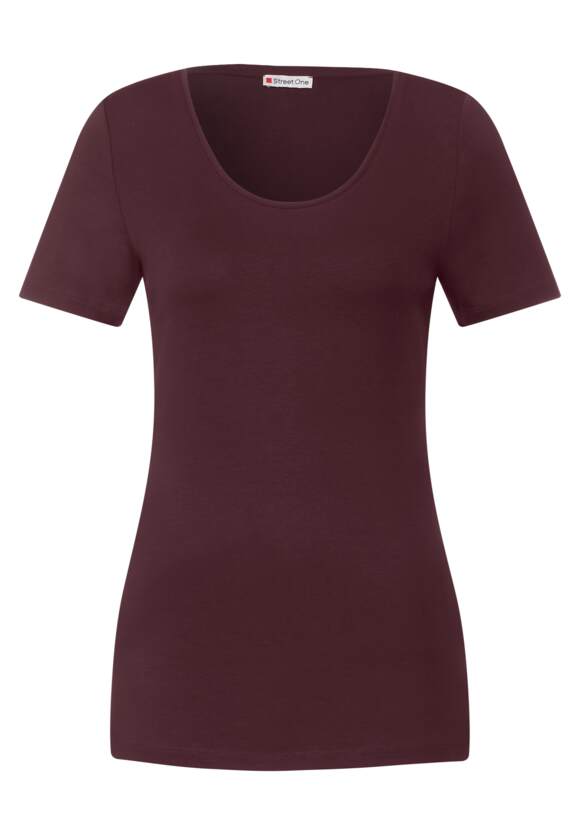 Ivy Basic Online-Shop Style ONE - Purple ONE STREET Long Damen Brown | STREET - T-Shirt