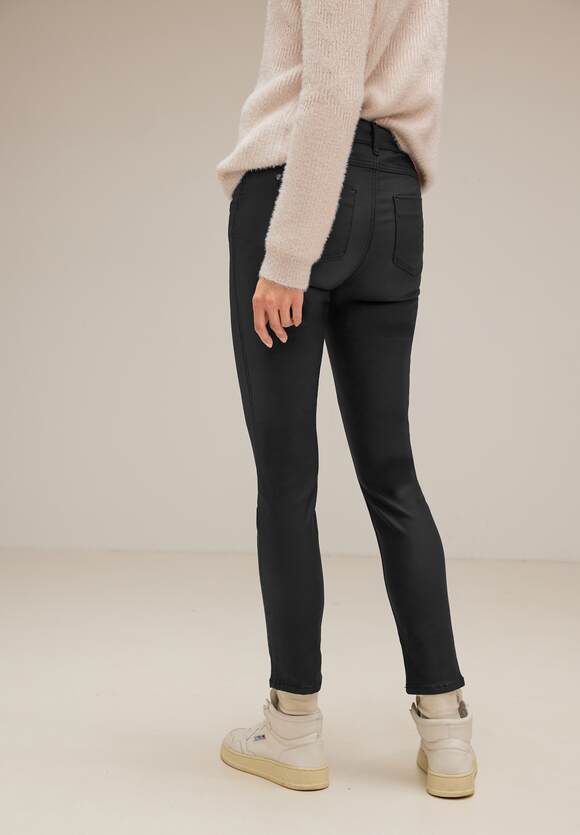 Damen Coating Hose | mit Black - Online-Shop Fit STREET ONE Style ONE STREET - York Slim