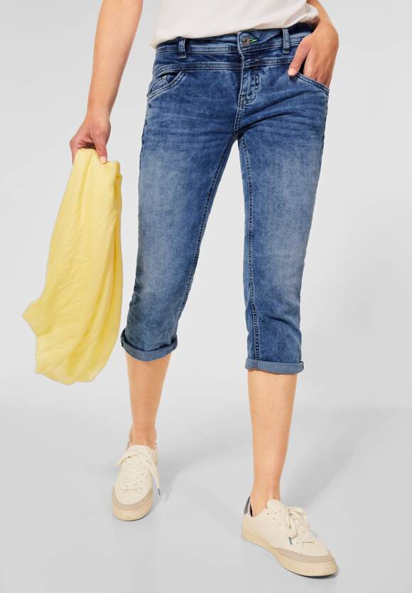 Mode Spijkerbroeken 3/4-jeans Esmara 3\/4-jeans wit casual uitstraling 