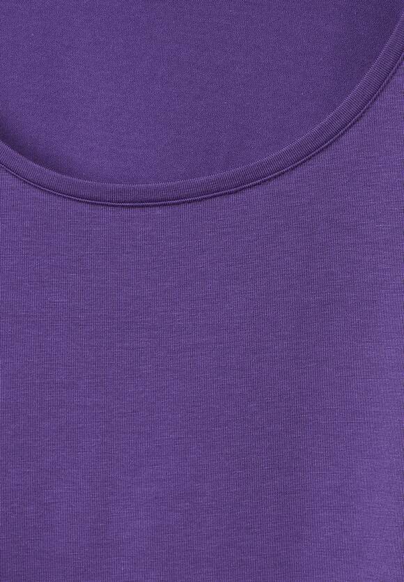 T-Shirt ONE STREET Basic Style ONE - Online-Shop Purple | Lupine - Damen STREET Ivy Long