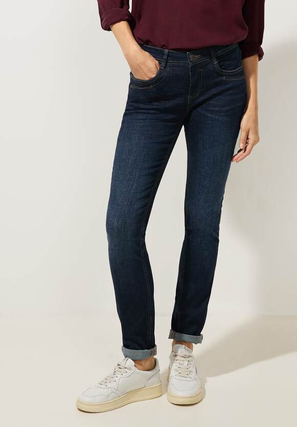 Blauwe casual-fit jeans