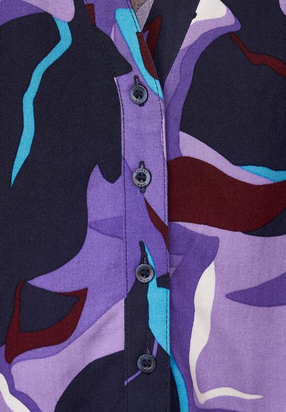 Damen - STREET Bamika Lupine Bluse | ONE STREET Print - Style Lilac Online-Shop ONE mit Viskose