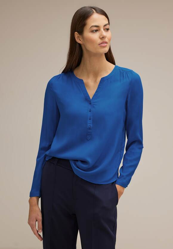 Bamika Fresh | ONE im - Tunikastyle Style Damen Online-Shop ONE Gentle Blue Bluse Intense - STREET STREET