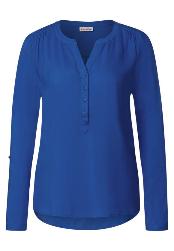 Intense Blue Bamika Online-Shop Gentle - ONE STREET Damen Fresh Tunikastyle im STREET - ONE Style | Bluse