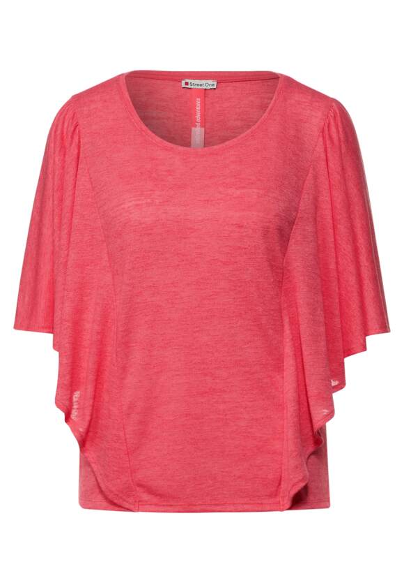 Coral in ONE | T-Shirt Online-Shop Damen - ONE STREET Unifarbe Intense STREET