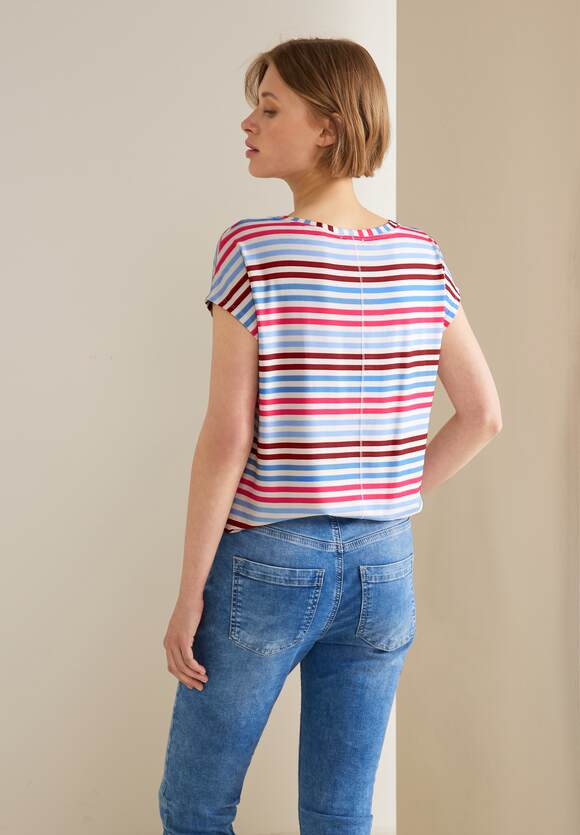 STREET ONE Multicolor Streifenshirt Damen - Blue Bay | STREET ONE  Online-Shop
