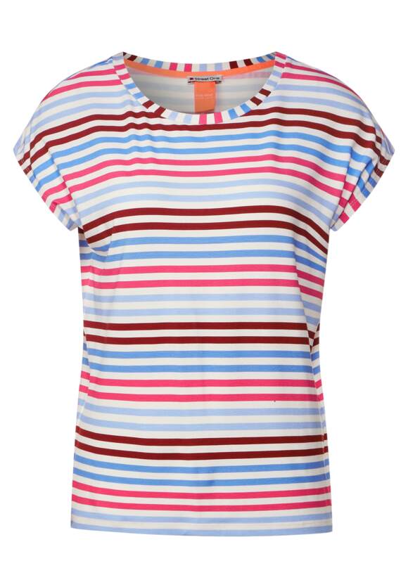 STREET ONE Multicolor Streifenshirt Damen - Blue Bay | STREET ONE  Online-Shop