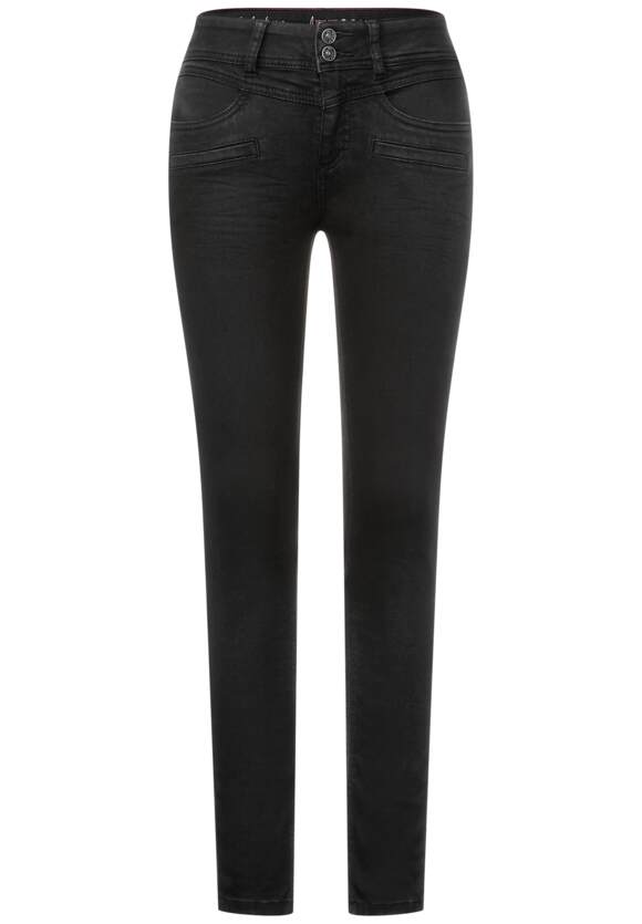 Mode Spijkerbroeken 3/4-jeans Street One 3\/4-jeans zwart casual uitstraling 