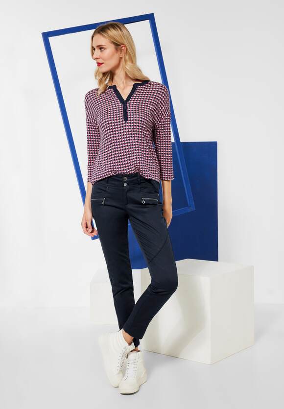 STREET ONE Casual | Hose Online-Shop Damen - Blue ONE Yulius Style - Mighty STREET Fit