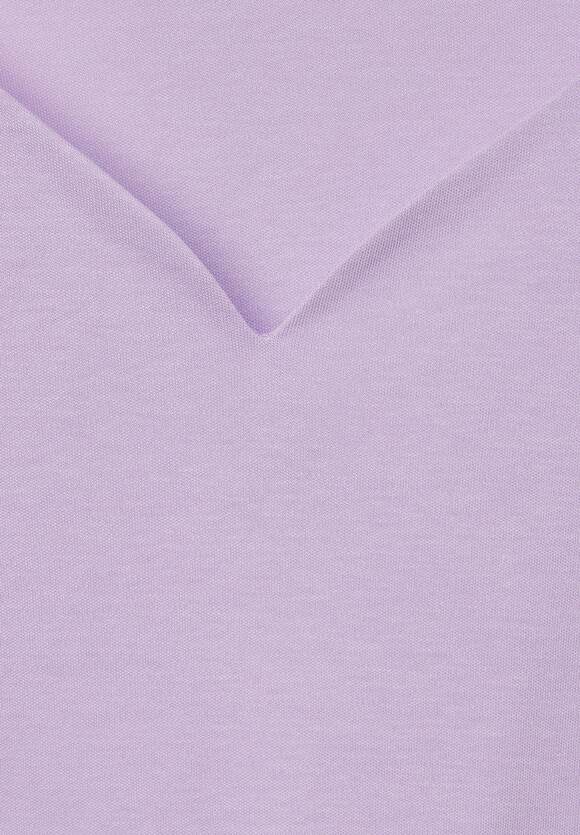 | Shirt STREET - ONE ONE - Damen Lilac in Unifarbe Pure Online-Shop Style Ada Soft STREET