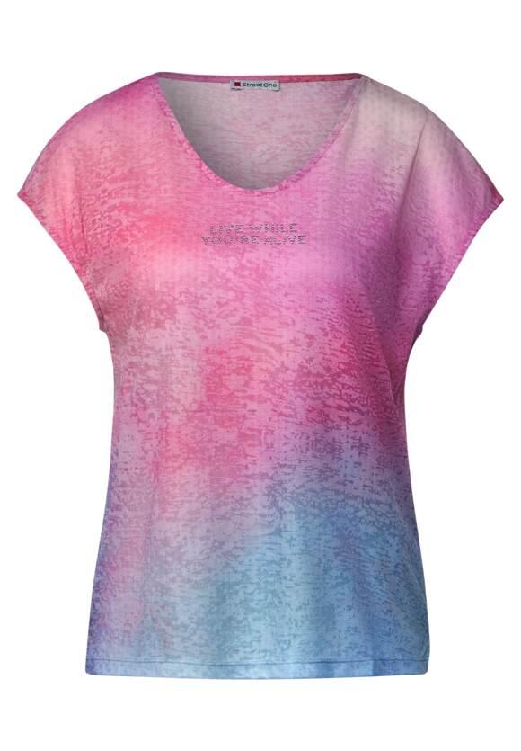 Out - ONE Pink Nu STREET ONE Shirt | Damen STREET Online-Shop Burn