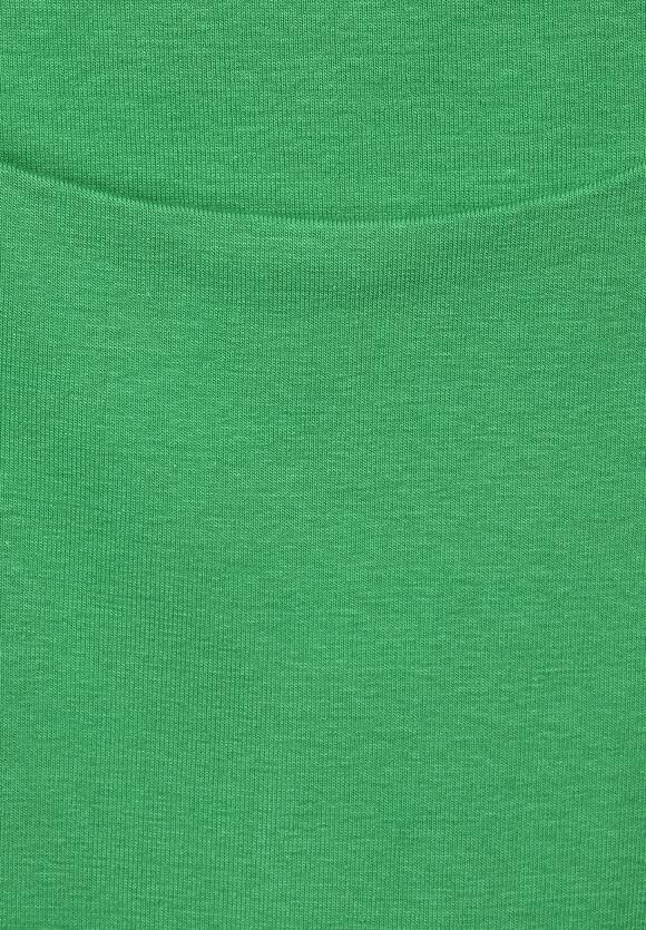 STREET ONE Ärmelloses Shirt in Unifarbe Damen - Style Gania - Fresh Gentle  Green | STREET ONE Online-Shop