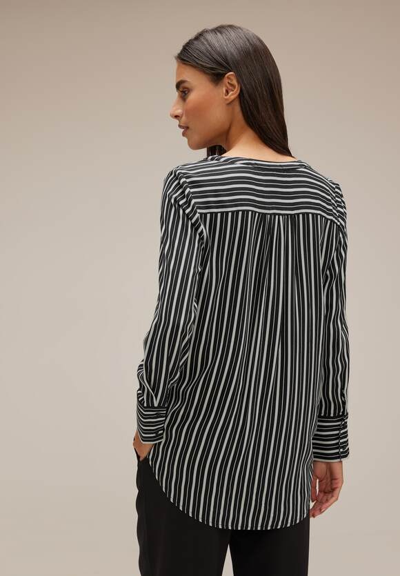 Online-Shop mit STREET Bamika Longbluse Style Streifen Damen - Black ONE ONE | - STREET