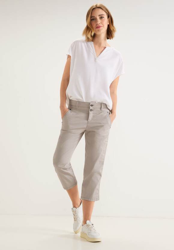 Fit - Style Damen Sand Hose ONE Stone STREET ONE STREET 3/4 - Casual Online-Shop Light | Yulius