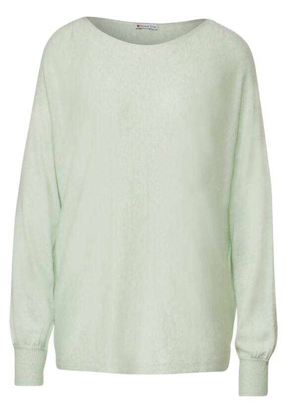 | ONE in Style Unifarbe - Green - Pullover ONE Melange STREET Damen Online-Shop Cameo Noreen STREET