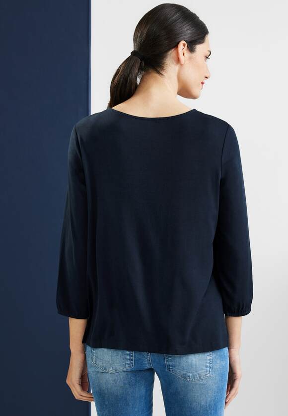 Blue Online-Shop mit Shirt Deep ONE Damen | STREET ONE - Zipper STREET