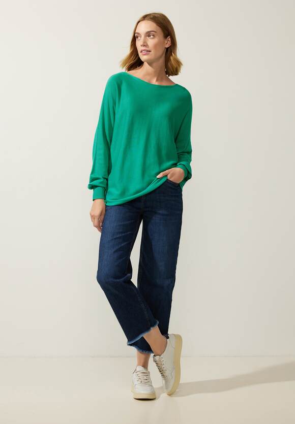 Green Damen Online-Shop Unifarbe Cameo | Pullover - STREET - Noreen ONE Dark ONE STREET in Style