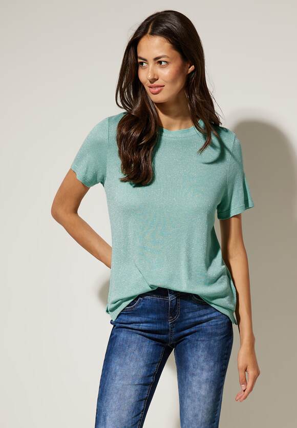 Shirt Materialmix | Online-Shop Blossom STREET Damen ONE ONE Coral STREET -