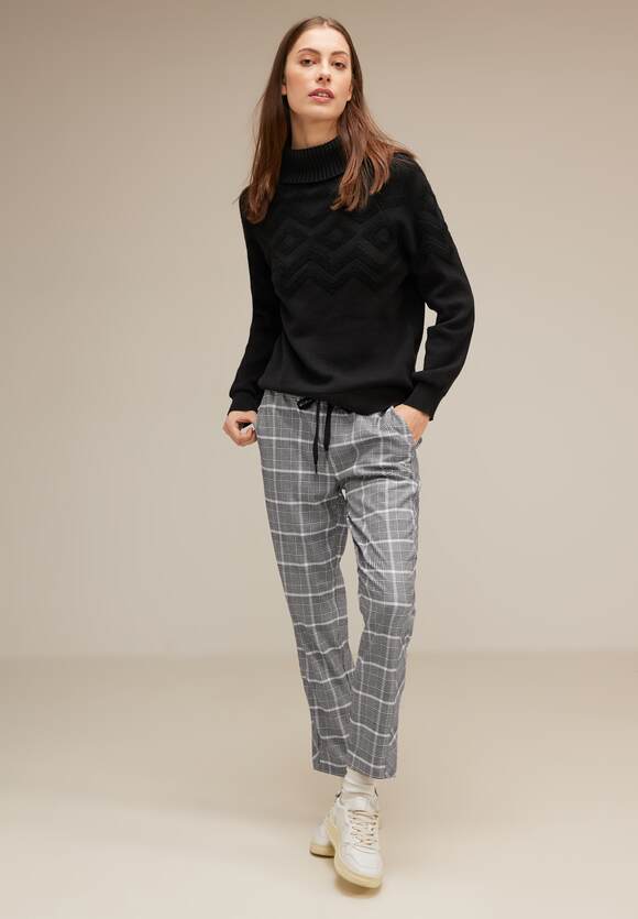 ONE Damen Bonny - Pure Grey ONE Online-Shop STREET Fit | STREET - Loose Style Karohose