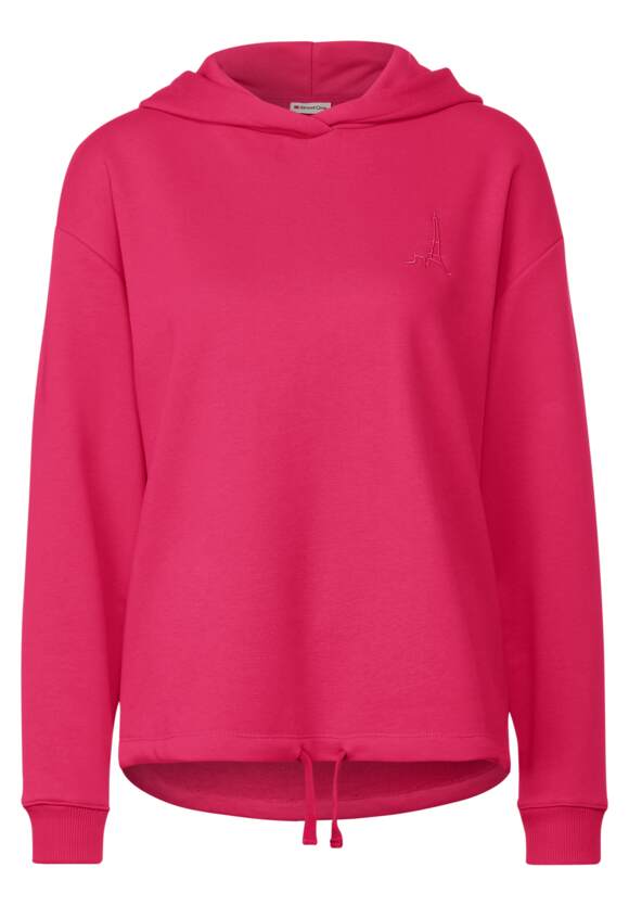 STREET | Hoodie Blossom Coral Sweatshirt ONE Damen STREET - ONE Online-Shop