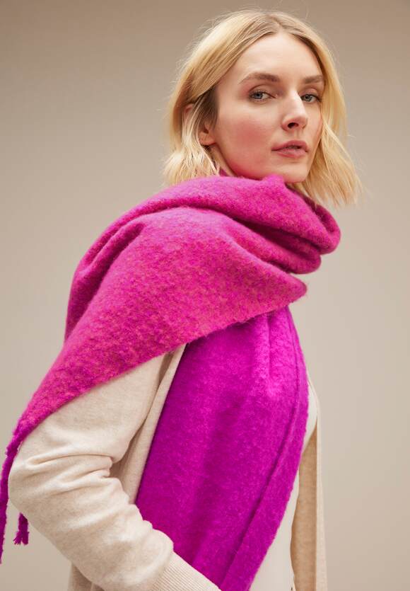 Damen Bright | STREET Online-Shop - ONE Longschal STREET Farbenfroher Cozy Pink ONE