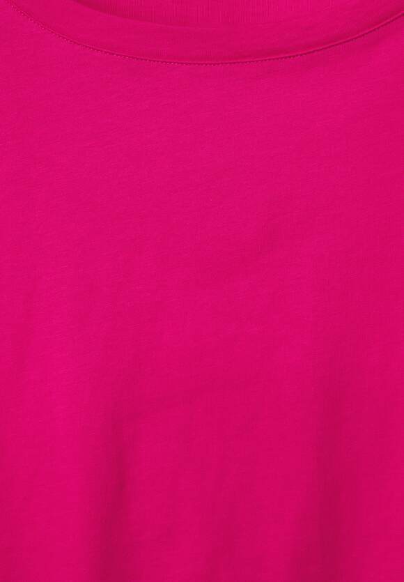 STREET ONE Basic T-Shirt Damen - Nu Pink | STREET ONE Online-Shop