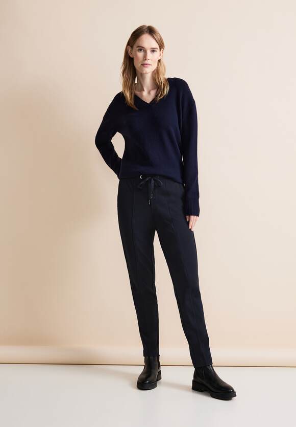 - Joggpants Fit Style Deep - | STREET STREET ONE Hose Online-Shop Loose ONE Bonny Damen Blue